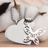 Кулони Парні Butterfly Heart