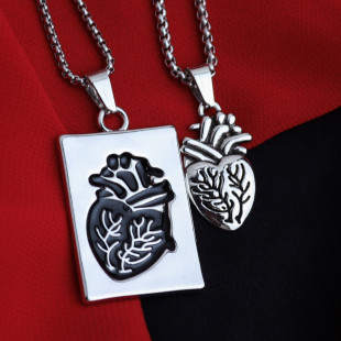 Парні Кулони Heart Connection