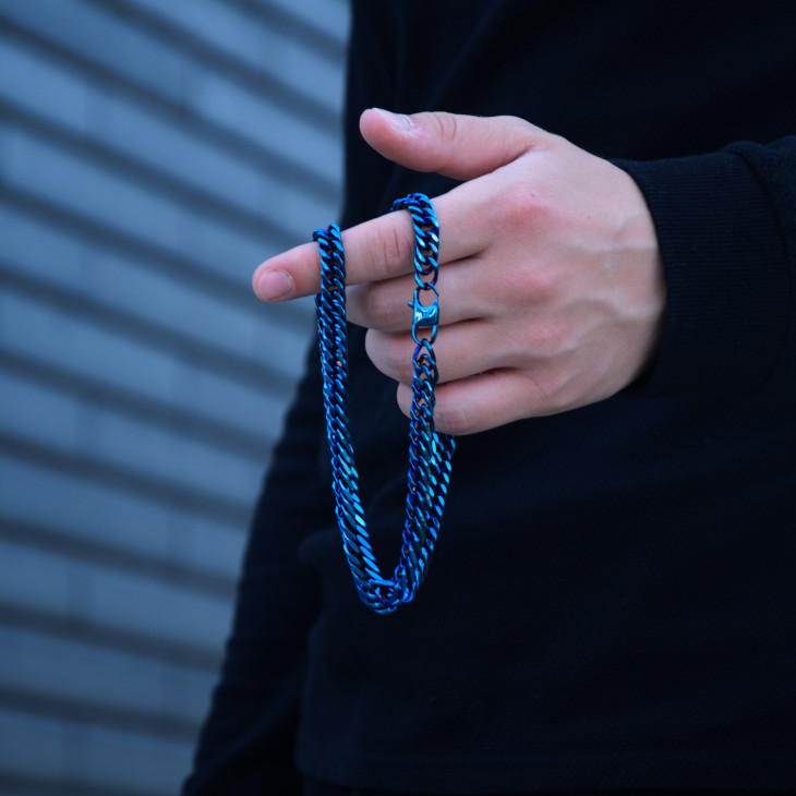 Ланцюжок Neo Blue 8 мм
