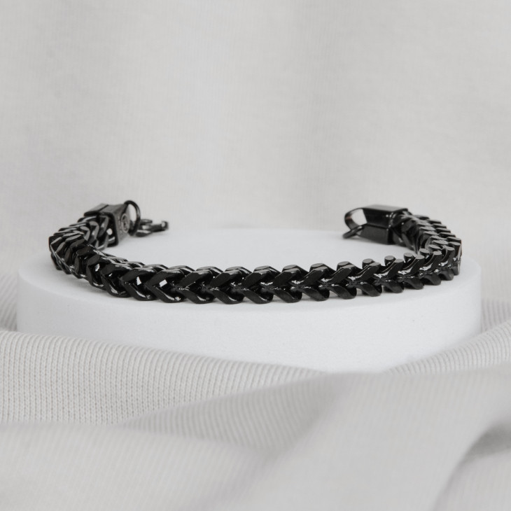 Браслет Strong Black 6 мм