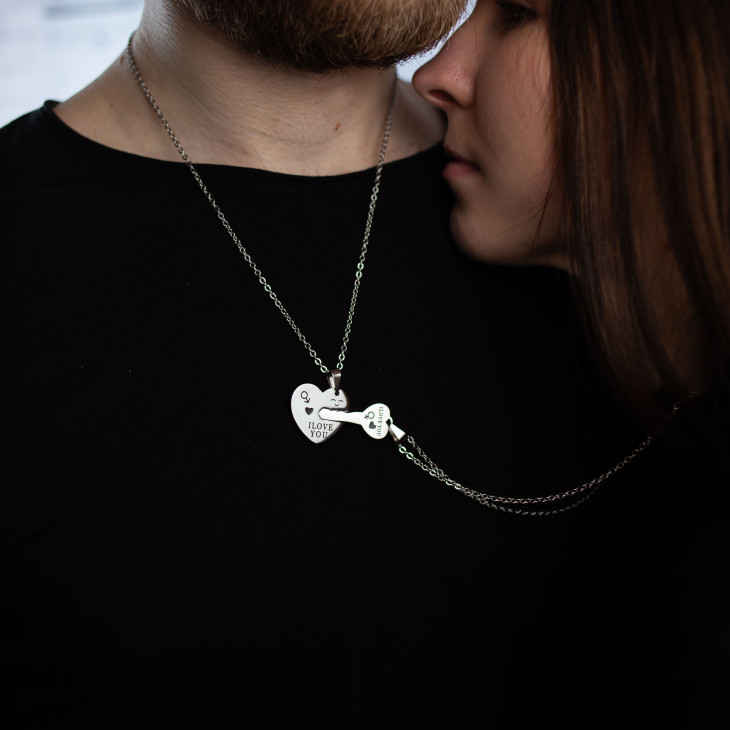 Кулони Парні Key to the heart