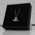 Кулон Pink star