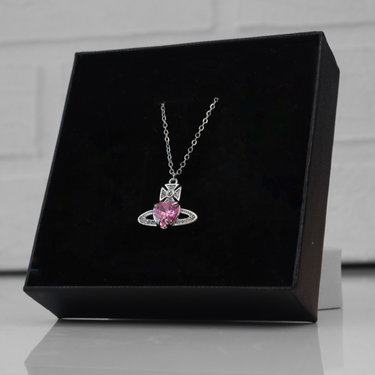 Кулон Pink star