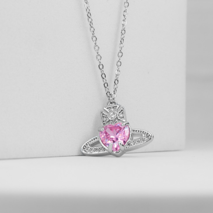 Кулон Pink star