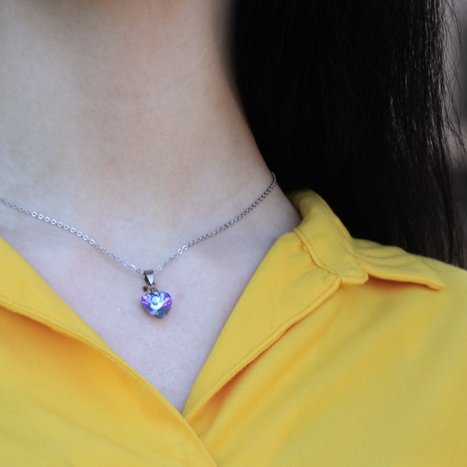 Кулон Purple heart
