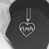 Кулон Burnt heart