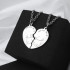 Кулони Парні Two hearts з індивідуальним гравіюванням