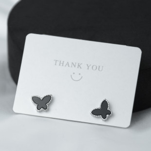 Сережки Black Butterfly