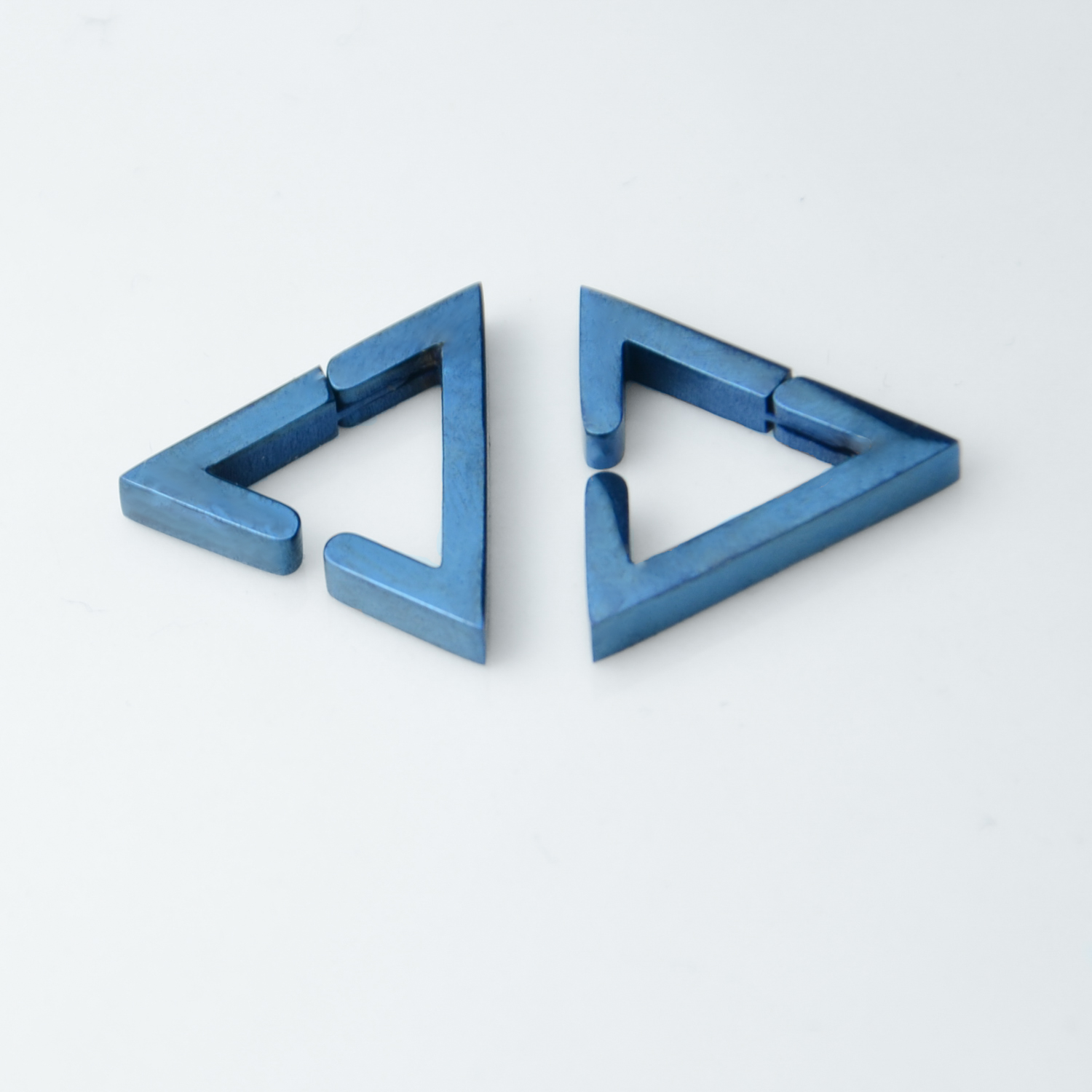 Сережки Triangle Blue