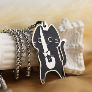 Кулон Knife Cat