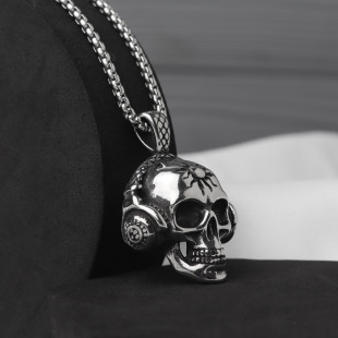 Кулон DJ Skull