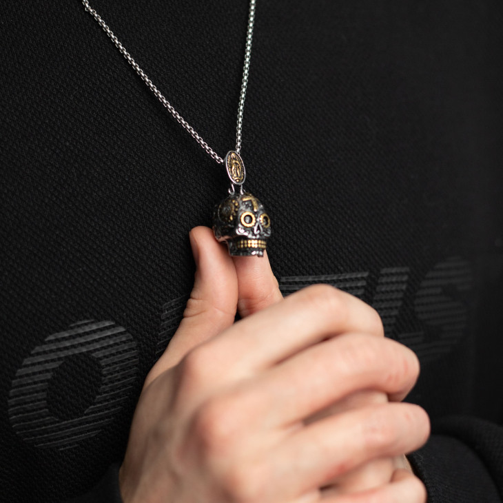 Чоловічий кулон Amulet Skull