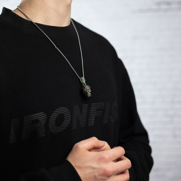 Чоловічий кулон Amulet Skull