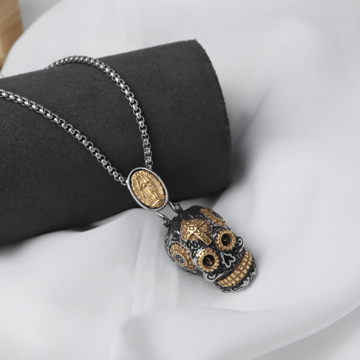 Чоловічий кулон Amulet Skull